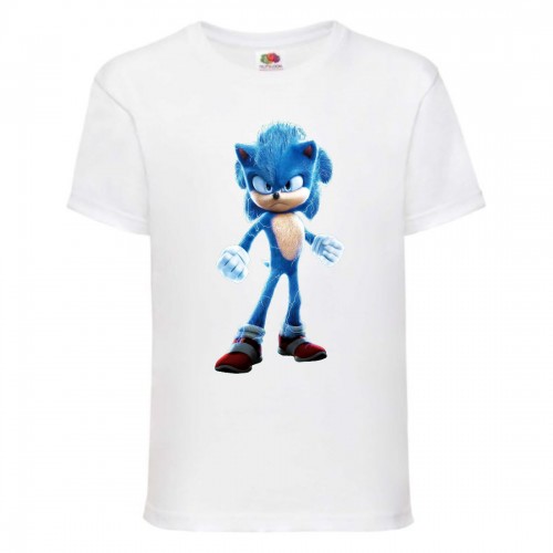 Футболка детская Соник искрит (SONIC) белая (snc wh-05) 164 см Футболка детская Соник искрит (SONIC) белая (snc wh-05) 164 см
