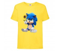 Футболка детская Соник с цветком (SONIC) Желтая (snc yl-01) 116 см Футболка детская Соник с цветком (SONIC) Желтая (snc yl-01) 116 см