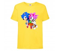 Футболка детская Соник и Эми (SONIC) Желтая (snc yl-04) 116 см Футболка детская Соник и Эми (SONIC) Желтая (snc yl-04) 116 см