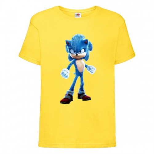Футболка детская Соник искрит (SONIC) Желтая (snc yl-05) 152 см Футболка детская Соник искрит (SONIC) Желтая (snc yl-05) 152 см