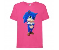 Футболка детская Соник кроха (SONIC) розовая (snc  pnc-8) 164 см