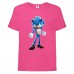 Футболка детская Соник искрит (SONIC) розовая (snc  pnc-05) 164 см