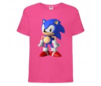 Футболка детская Соник стоит (SONIC) розовая (snc pnc-06) 152 см Футболка детская Соник стоит (SONIC) розовая (snc pnc-06) 152 см