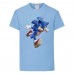 Футболка детская Соник бежит (SONIC) голубая (snc  sbl-01) 116 см