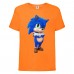 Футболка детская Соник кроха (SONIC) оранжевая (snc  or-8) 164 см