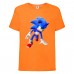 Футболка детская Соник поворот (SONIC) оранжевая (snc  or-02) 116 см