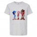 Футболка детская Соник 3 героя (SONIC) серая (snc  gr-6) 116 см