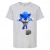 Футболка детская Соник кроха бежит (SONIC) серая (snc  gr-7) 152 см