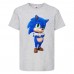 Футболка детская Соник кроха (SONIC) серая (snc  gr-8) 152 см