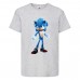 Футболка детская Соник искрит (SONIC) серая (snc  gr-05) 164 см