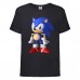 Футболка детская Соник стоит (SONIC) черная (snc  blc-06) 140 см