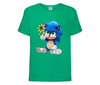 Футболка детская Соник с цветком (SONIC) зеленая (snc grn-9) 116 см Футболка детская Соник с цветком (SONIC) зеленая (snc grn-9) 116 см
