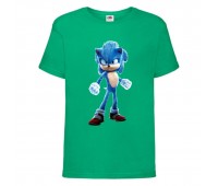 Футболка детская Соник искрит (SONIC) зеленая (snc grn-05) 164 см Футболка детская Соник искрит (SONIC) зеленая (snc grn-05) 164 см