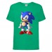 Футболка детская Соник стоит (SONIC) зеленая (snc  grn-06) 116 см