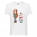 Футболка детская Гравити Фолз Венди и Диппер 2 (Gravity Falls Vendy and Dipper 2) белая (GF  wh-3) 104 см