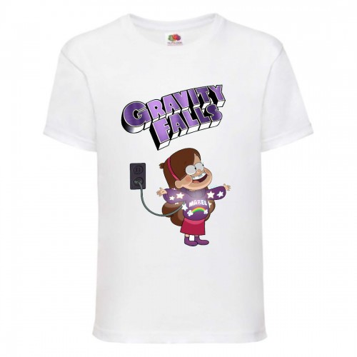 Футболка детская Гравити Фолз Гирлянда (Gravity Falls) белая (GF wh-4) 104 см Футболка детская Гравити Фолз Гирлянда (Gravity Falls) белая (GF wh-4) 104 см