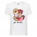 Футболка детская Гравити Фолз Мэйб и Диппер 5 (Gravity Falls Mayb and Dipper 5) белая (GF  wh-9) 104 см