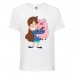 Футболка детская Гравити Фолз Мэйб piggy 2 (Gravity Falls Mayb piggy 2) белая (GF wh-08) 104 см Футболка детская Гравити Фолз Мэйб piggy 2 (Gravity Falls Mayb piggy 2) белая (GF wh-08) 104 см