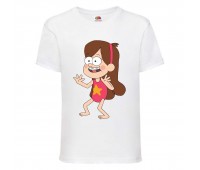 Футболка детская Гравити Фолз Мэйбл в купальнике (Gravity Falls Maybl) белая (GF wh-09) 104 см Футболка детская Гравити Фолз Мэйбл в купальнике (Gravity Falls Maybl) белая (GF wh-09) 104 см