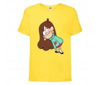 Футболка детская Гравити Фолз Мэйбл (Gravity Falls Maybl) желтая (GF yl-003) 116 см Футболка детская Гравити Фолз Мэйбл (Gravity Falls Maybl) желтая (GF yl-003) 116 см