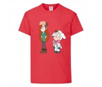 Футболка детская Гравити Фолз Венди и Диппер 2 (Gravity Falls Vendy and Dipper 2) красная (GF  rd-3) 152 см