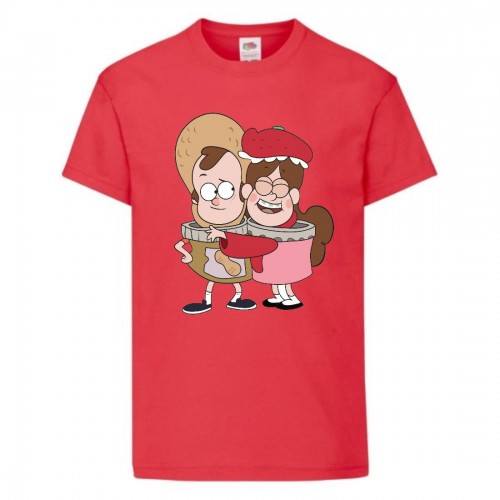 Футболка детская Гравити Фолз Мэйб и Диппер 5 (Gravity Falls Mayb and Dipper 5) красная (GF rd-8) 104 см Футболка детская Гравити Фолз Мэйб и Диппер 5 (Gravity Falls Mayb and Dipper 5) красная (GF rd-8) 104 см