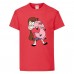 Футболка детская Гравити Фолз Мэйб piggy (Gravity Falls Mayb piggy) красная (GF  rd-07) 104 см