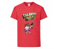 Футболка детская Гравити Фолз Мэйбл стреляет (Gravity Falls Maybl) красная (GF rd-002) 104 см Футболка детская Гравити Фолз Мэйбл стреляет (Gravity Falls Maybl) красная (GF rd-002) 104 см