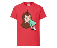 Футболка детская Гравити Фолз Мэйбл (Gravity Falls Maybl) красная (GF rd-003) 104 см Футболка детская Гравити Фолз Мэйбл (Gravity Falls Maybl) красная (GF rd-003) 104 см
