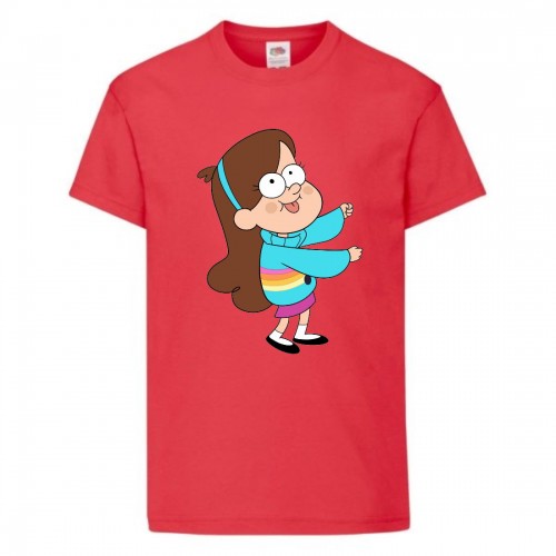 Футболка детская Гравити Фолз Мэйбл 2 (Gravity Falls Maybl 2) красная (GF rd-004) 104 см Футболка детская Гравити Фолз Мэйбл 2 (Gravity Falls Maybl 2) красная (GF rd-004) 104 см