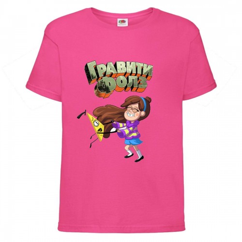 Футболка детская Гравити Фолз Мэйбл и Билл шифр (Gravity Falls Maybl and Bill) розовая (GF pin-002) 104 см Футболка детская Гравити Фолз Мэйбл и Билл шифр (Gravity Falls Maybl and Bill) розовая (GF pin-002) 104 см