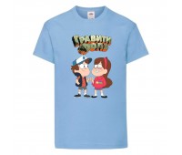 Футболка детская Гравити Фолз Мэйб и Диппер 3 (Gravity Falls Mayb and Dipper 3) голубой (GF lblu-6) 104 см Футболка детская Гравити Фолз Мэйб и Диппер 3 (Gravity Falls Mayb and Dipper 3) голубой (GF lblu-6) 104 см