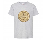 Футболка детская Гравити Фолз Билл шифр (Gravity Falls Bill) серая (GF gr-1) 116 см Футболка детская Гравити Фолз Билл шифр (Gravity Falls Bill) серая (GF gr-1) 116 см