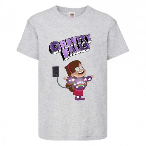 Футболка детская Гравити Фолз Гирлянда (Gravity Falls) серая (GF gr-4) 116 см Футболка детская Гравити Фолз Гирлянда (Gravity Falls) серая (GF gr-4) 116 см