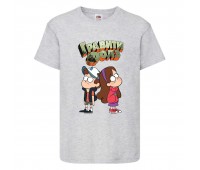 Футболка детская Гравити Фолз Мэйб и Диппер 6 (Gravity Falls Mayb and Dipper 6) серая (GF gr-9) 104 см Футболка детская Гравити Фолз Мэйб и Диппер 6 (Gravity Falls Mayb and Dipper 6) серая (GF gr-9) 104 см
