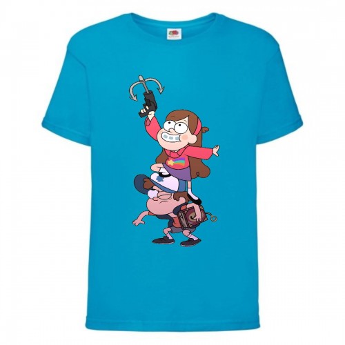 Футболка детская Гравити Фолз Мэйб и Диппер 4 (Gravity Falls Mayb and Dipper 4) синяя (GF blu-6) 104 см Футболка детская Гравити Фолз Мэйб и Диппер 4 (Gravity Falls Mayb and Dipper 4) синяя (GF blu-6) 104 см