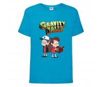 Футболка детская Гравити Фолз Мэйб и Диппер 7 (Gravity Falls Mayb and Dipper 7) синяя (GF blu-9) 104 см Футболка детская Гравити Фолз Мэйб и Диппер 7 (Gravity Falls Mayb and Dipper 7) синяя (GF blu-9) 104 см