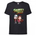 Футболка детская Гравити Фолз Мэйб и Диппер 7 (Gravity Falls Mayb and Dipper 7) черная (GF  blc-01) 164 см