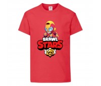 Футболка детская Бравл Старс Макс (Brawl Stars Maks) красная (BS read-3) 104 см Футболка детская Бравл Старс Макс (Brawl Stars Maks) красная (BS read-3) 104 см