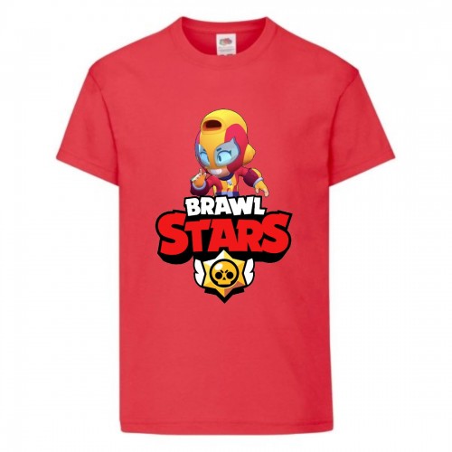 Футболка детская Бравл Старс Макс (Brawl Stars Maks) красная (BS read-3) 104 см Футболка детская Бравл Старс Макс (Brawl Stars Maks) красная (BS read-3) 104 см