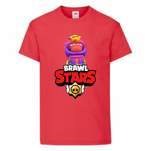 Футболка детская Бравл Старс Сэнди (Brawl Stars Sandy) красная (BS read-6)152 см Футболка детская Бравл Старс Сэнди (Brawl Stars Sandy) красная (BS read-6)152 см