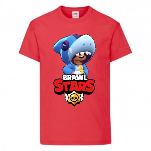 Футболка детская Бравл Старс Акула (Brawl Stars Shark) красная (BS read-8) 164 см Футболка детская Бравл Старс Акула (Brawl Stars Shark) красная (BS read-8) 164 см
