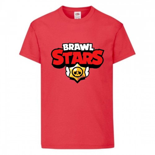 Футболка детская Бравл Старс (Brawl Stars) красная (BS read-22) 104 см Футболка детская Бравл Старс (Brawl Stars) красная (BS read-22) 104 см