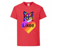 Футболка Лайк Likee красная 2 (Lik rd-3) 164 см Футболка Лайк Likee красная 2 (Lik rd-3) 164 см