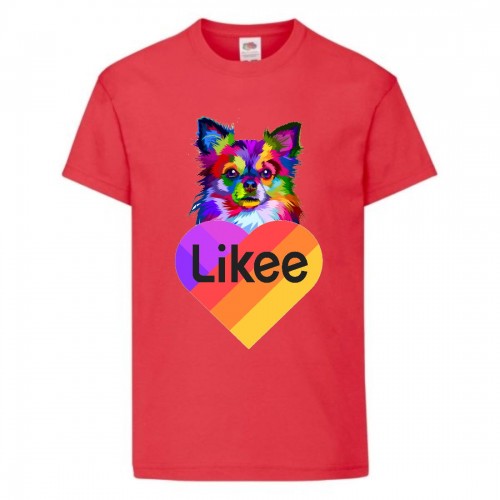 Футболка Лайк Likee красная 2 (Lik rd-3) 164 см Футболка Лайк Likee красная 2 (Lik rd-3) 164 см