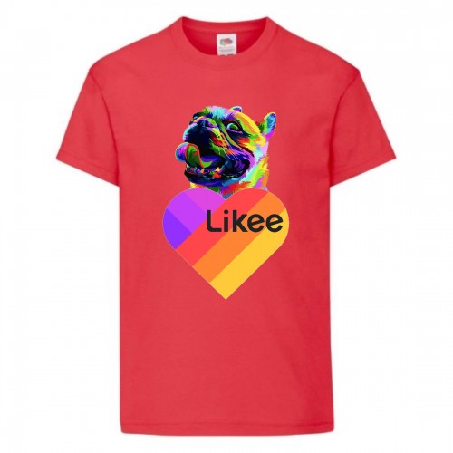 Футболка Лайк Likee красная 3 (Lik rd-4) 164 см Футболка Лайк Likee красная 3 (Lik rd-4) 164 см