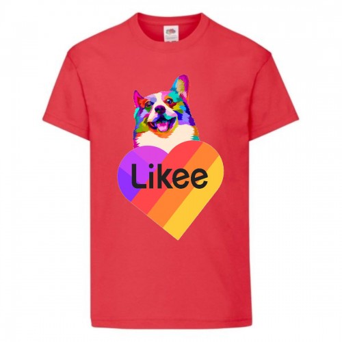 Футболка Лайк Likee красная 4 (Lik rd-5) 152 см Футболка Лайк Likee красная 4 (Lik rd-5) 152 см