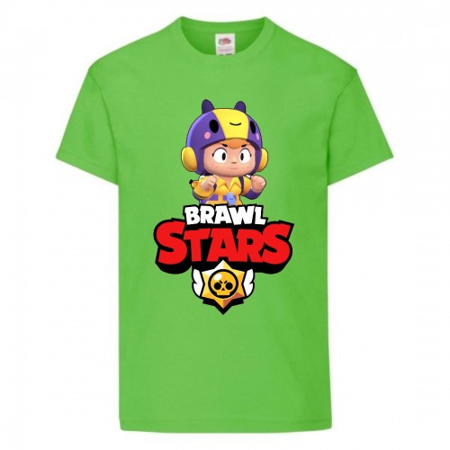 Футболка детская Бравл Старс Беа 2 (Brawl Stars BEA 2) светлозеленый (BS ligr-2) 116 см Футболка детская Бравл Старс Беа 2 (Brawl Stars BEA 2) светлозеленый (BS ligr-2) 116 см