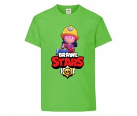 Футболка детская Бравл Старс Джекки (Brawl Stars Jekki) светлозеленый (BS ligr-08) 116 см Футболка детская Бравл Старс Джекки (Brawl Stars Jekki) светлозеленый (BS ligr-08) 116 см