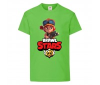 Футболка детская Бравл Старс Джесси (Brawl Stars Jessi) светлозеленый (BS ligr-09) 116 см Футболка детская Бравл Старс Джесси (Brawl Stars Jessi) светлозеленый (BS ligr-09) 116 см